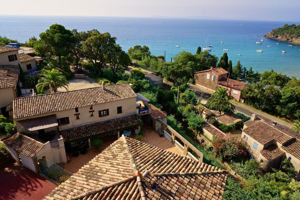 Les Lauriers Roses Rayol-Canadel-sur-Mer Exterior foto