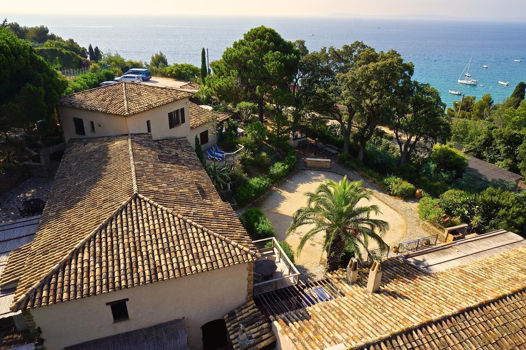 Les Lauriers Roses Rayol-Canadel-sur-Mer Exterior foto
