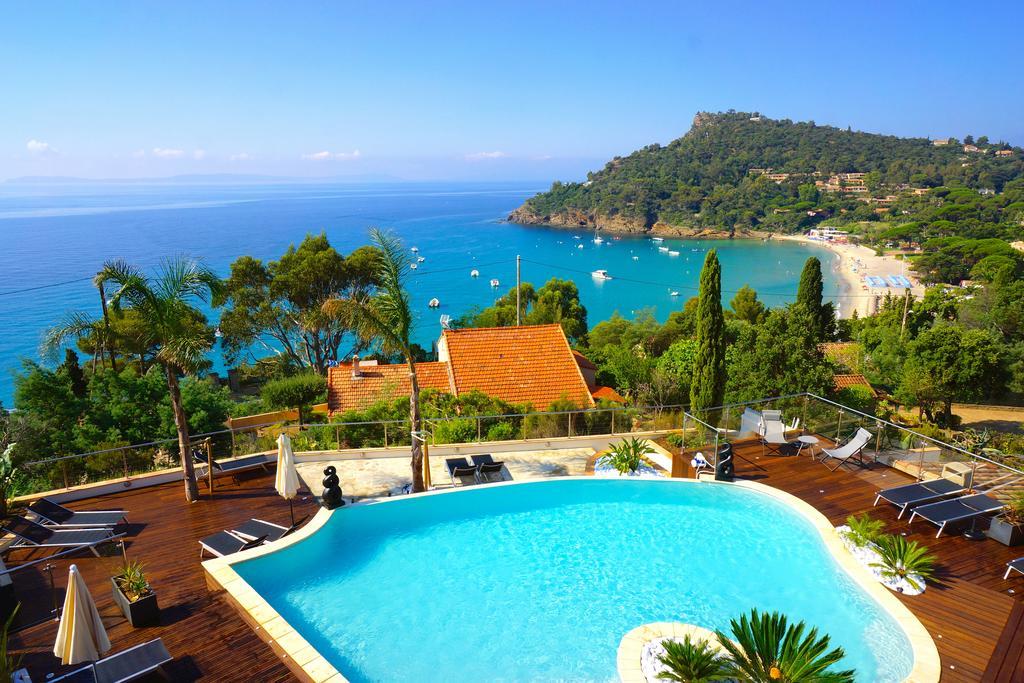 Les Lauriers Roses Rayol-Canadel-sur-Mer Exterior foto